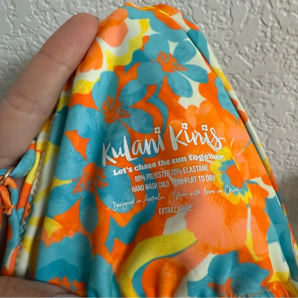 Kulani Kinis Retro Bikini Top Size XL BNWT - Picture 5 of 5